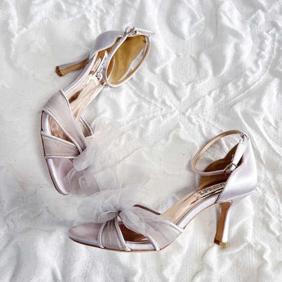 Badgley Mischka Terris Heels Size 5.5 $215 - Picture 2 of 10